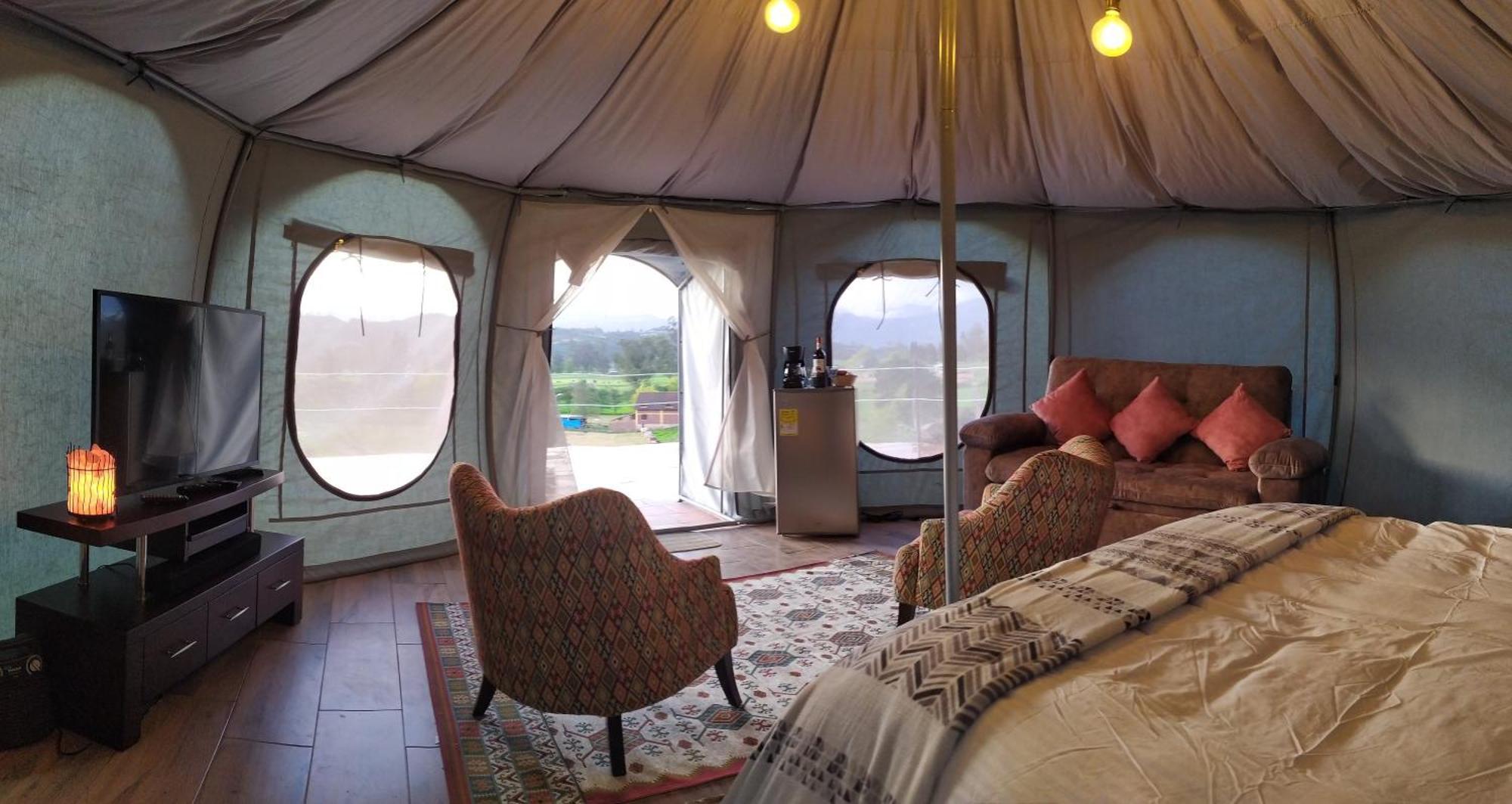 Cabanas & Glamping De Ruana Por Boyaca Paipa Εξωτερικό φωτογραφία